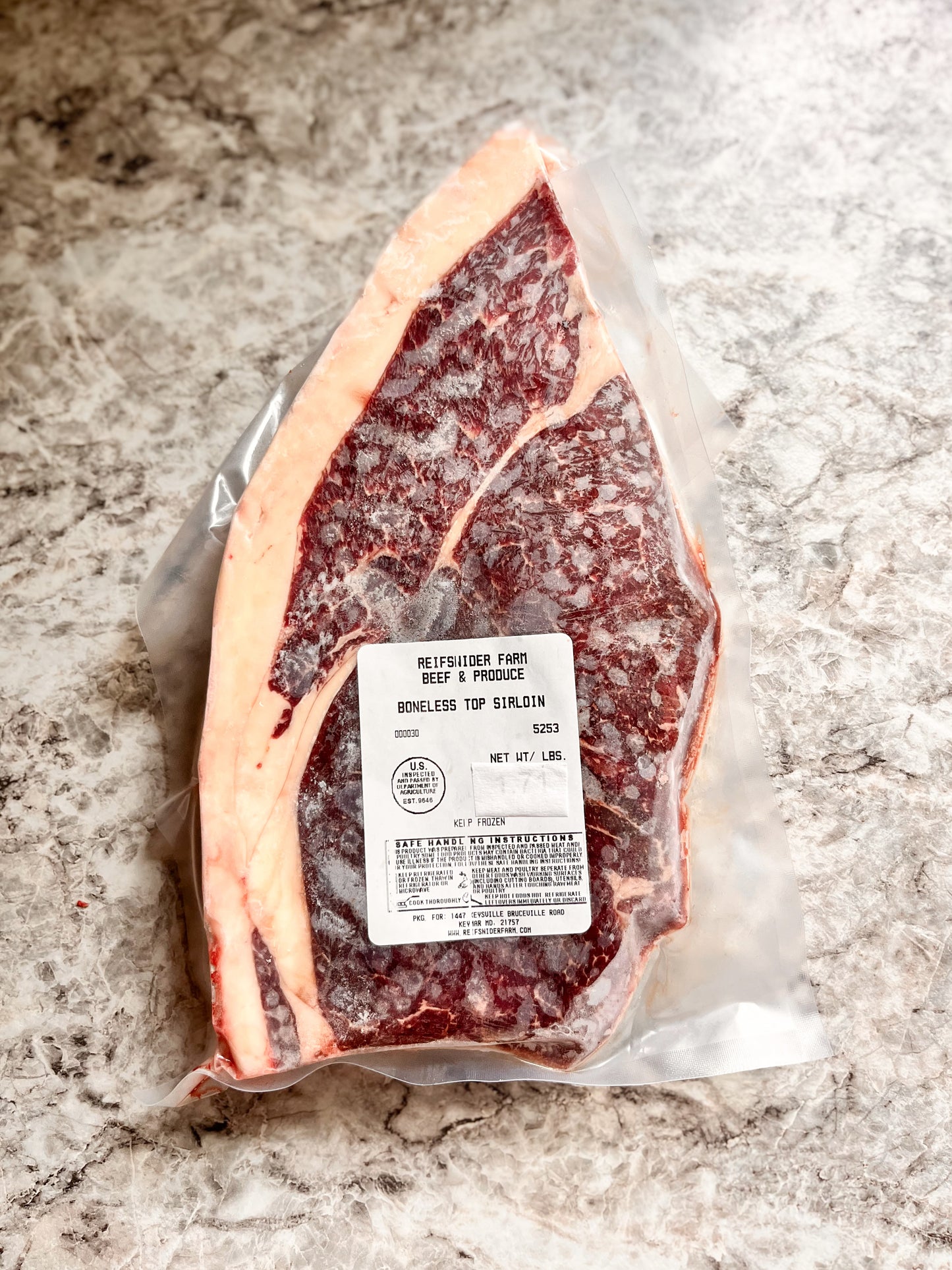 Boneless Top Sirloin Steak