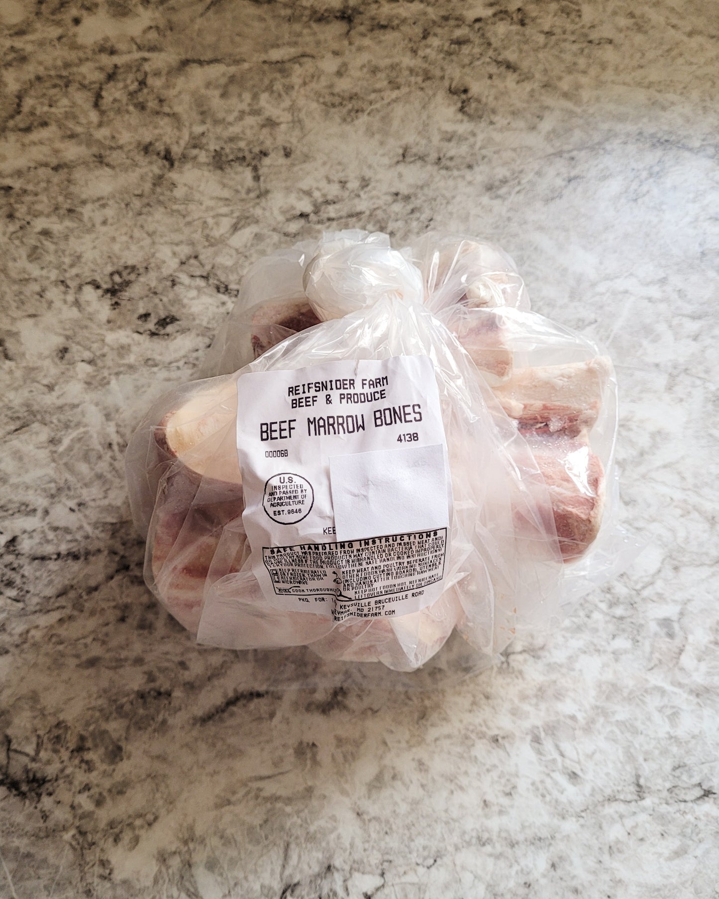 Beef Marrow Bones