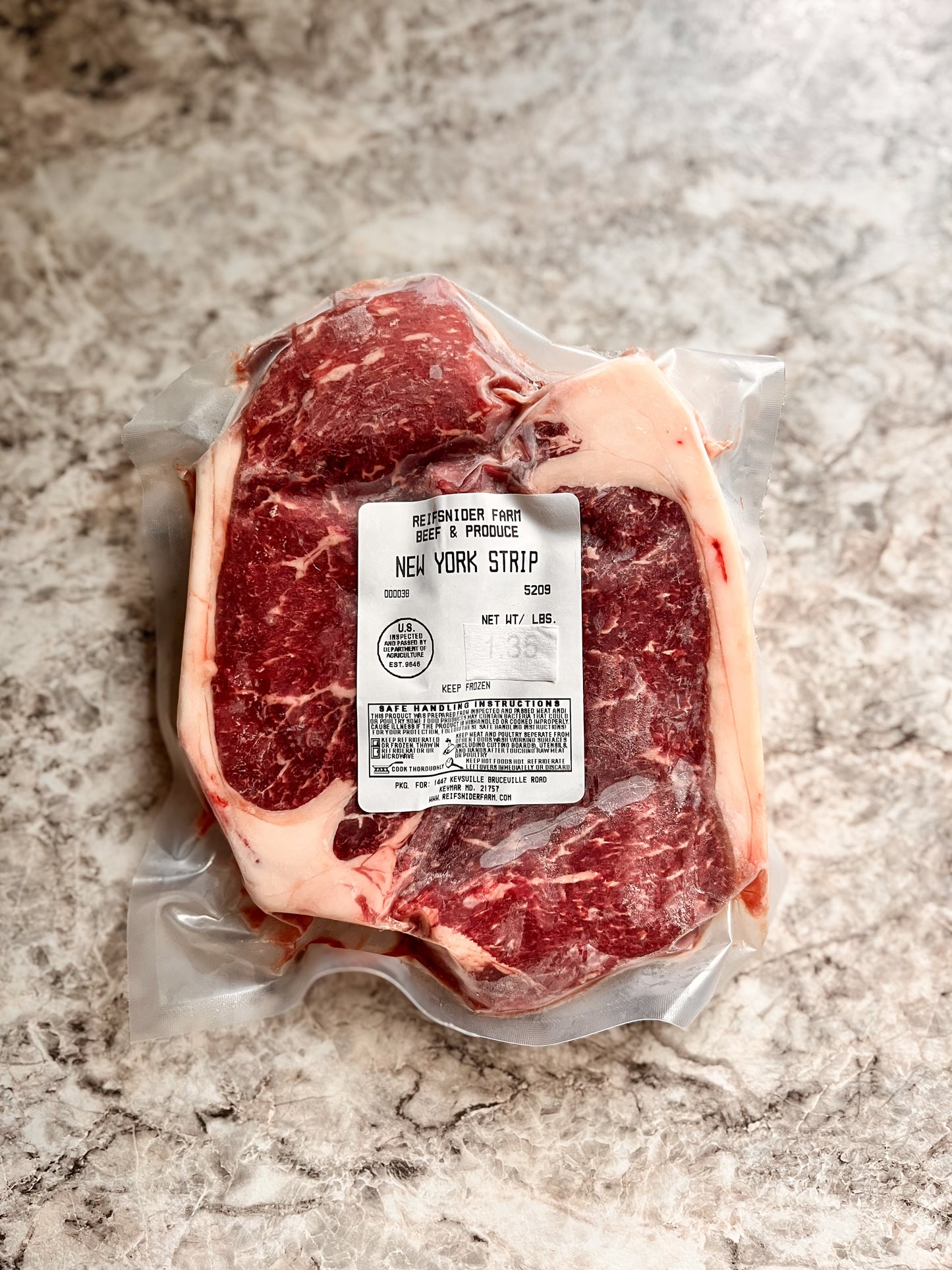 New York Strip Steak