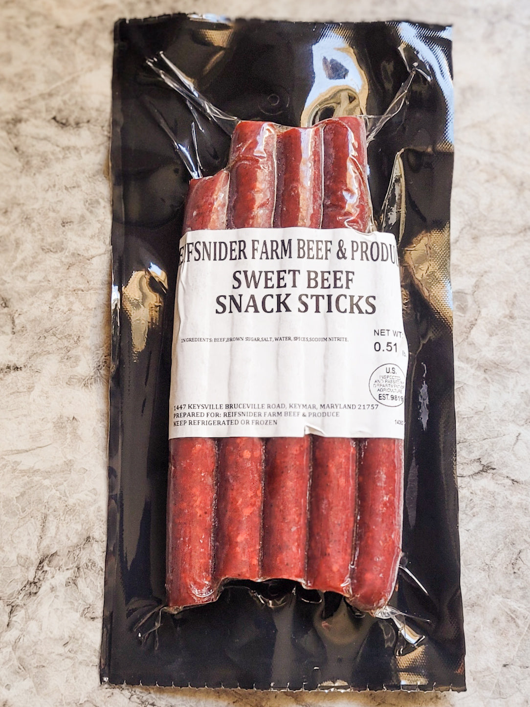 Beef Snack Sticks